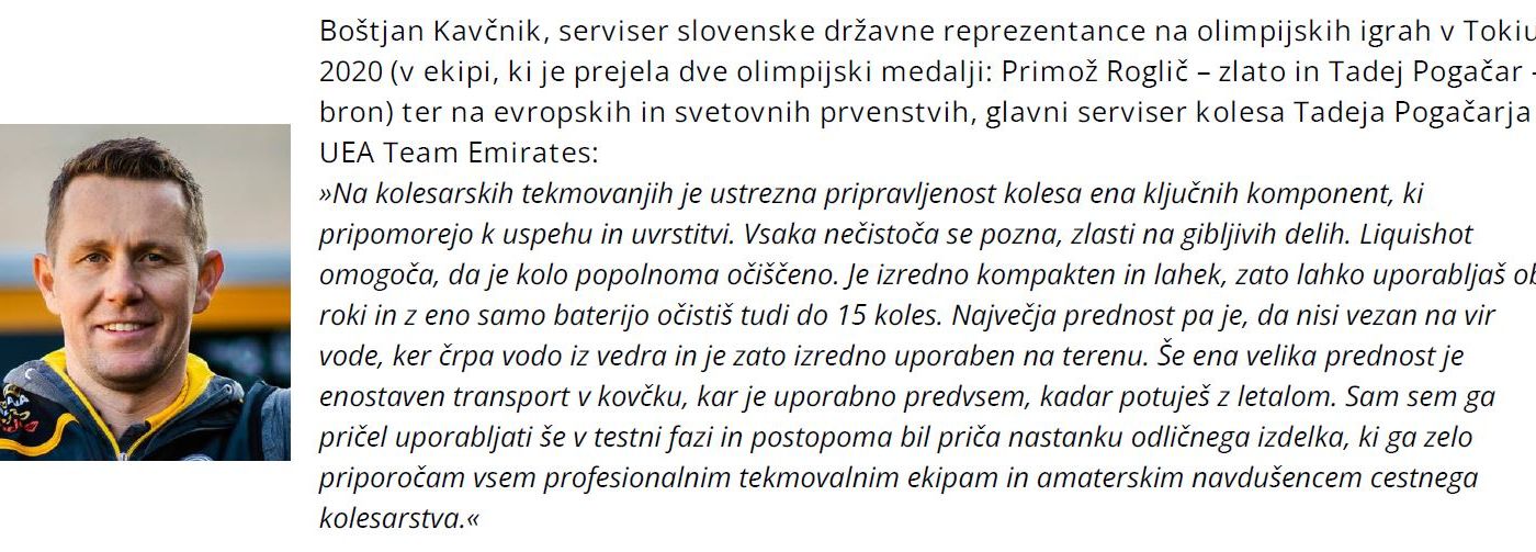 Liquishot - izjave