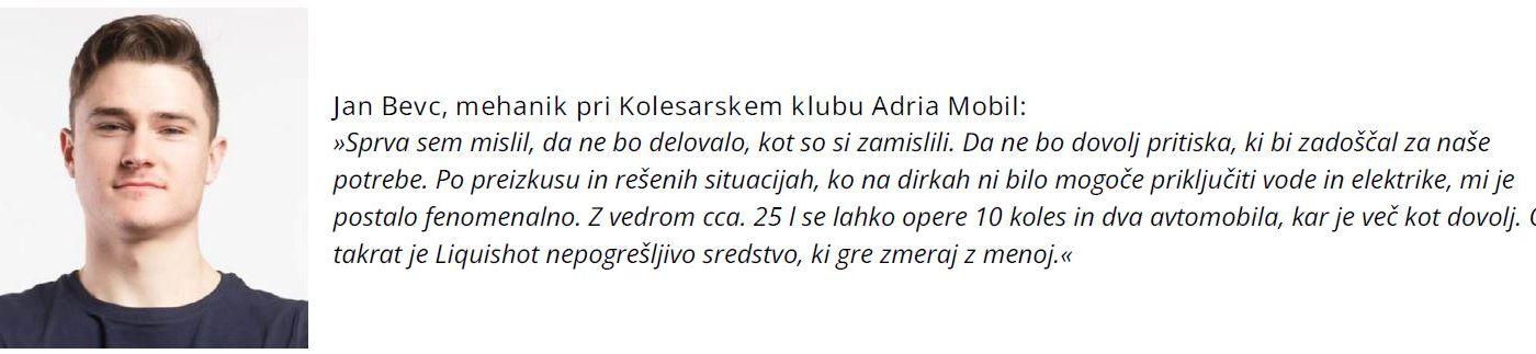 Liquishot - izjave