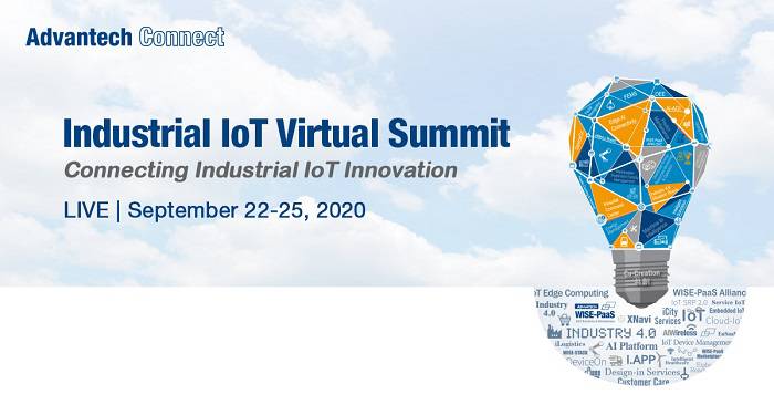 Vabljeni na Advantech Industrial IoT Virtual Summit, 22. – 25. September 2020