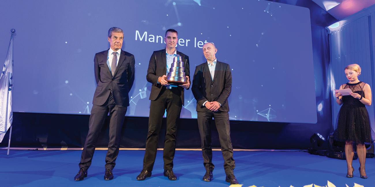 Dejan Velikanje is the Kolektor Manager of the Year