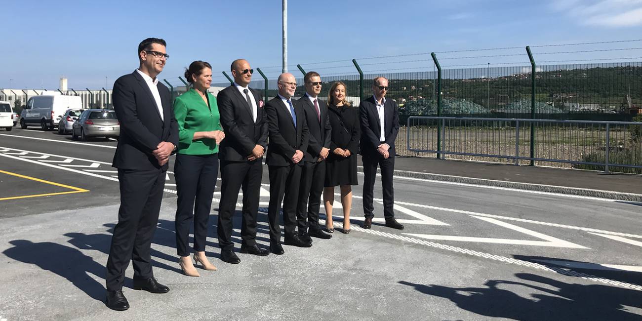After 60 years two entrances for trucks into the Port of Koper