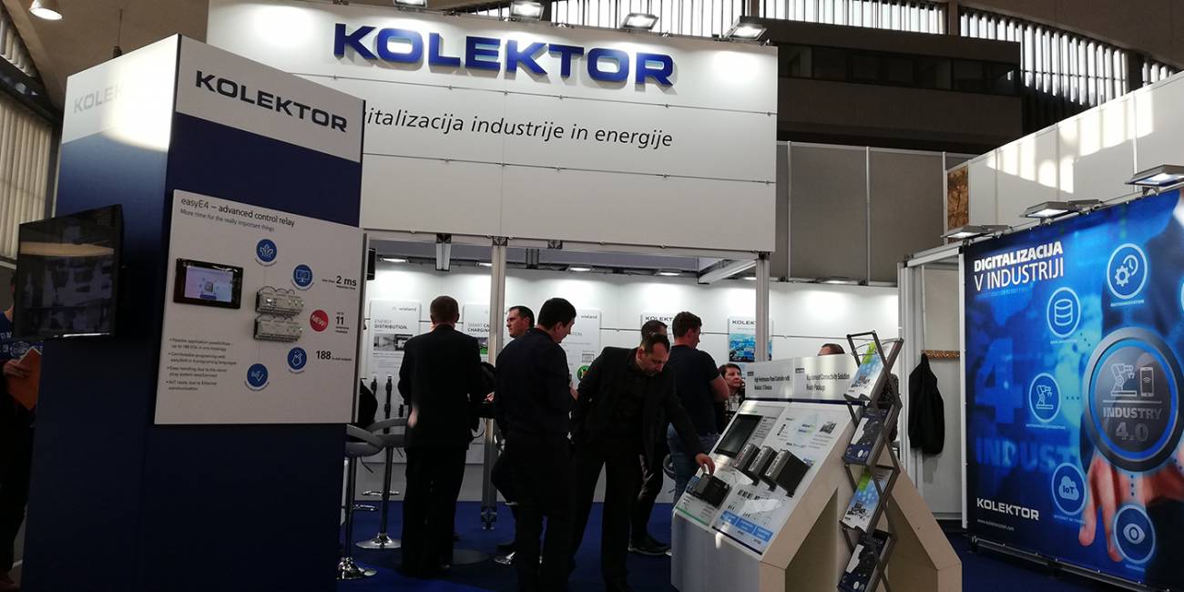 Kolektor Sisteh at professional fairs for the advanced industry