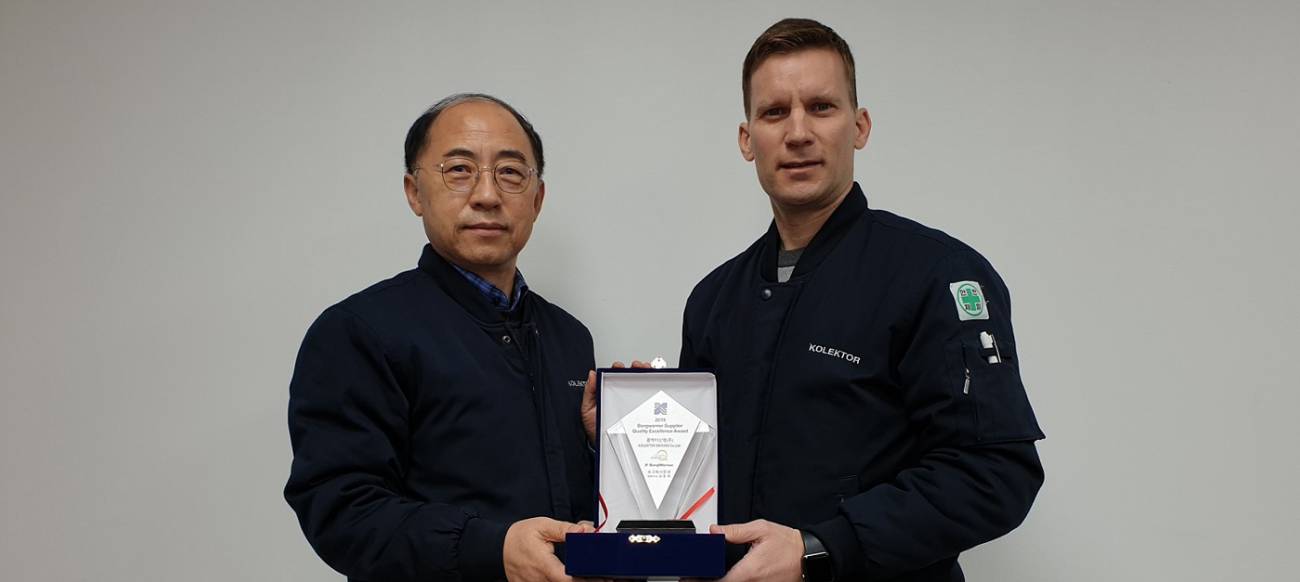 BorgWarner nam je podelil nagrado za odličnost