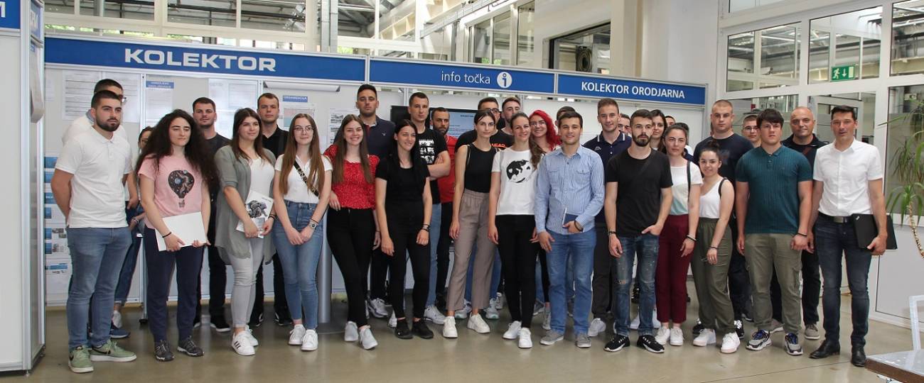 Obiskali so nas študenti Fakultete za strojništvo iz Sarajeva