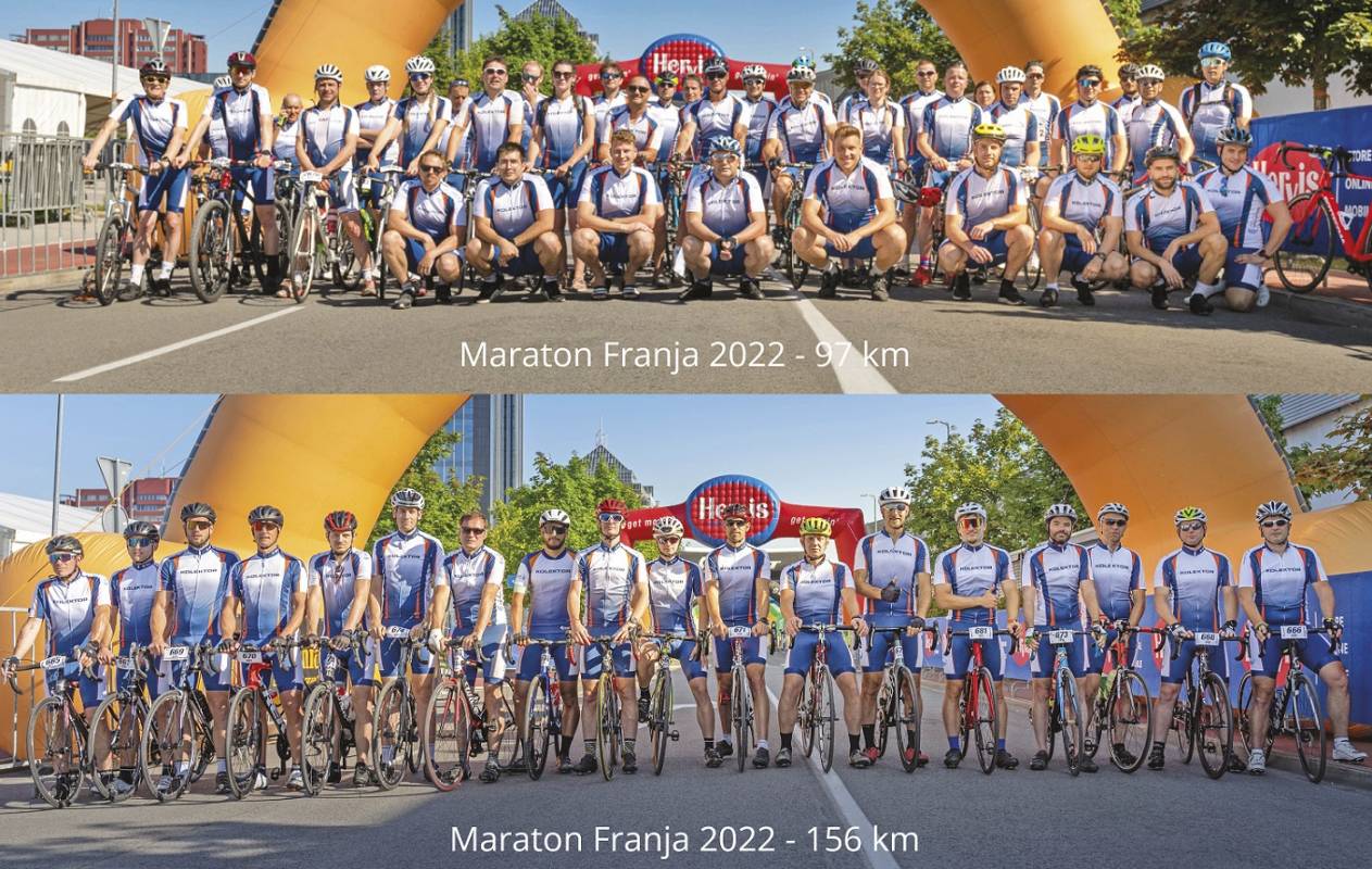 Kolektor ponovno z najštevilčnejšo ekipo na Maratonu Franja