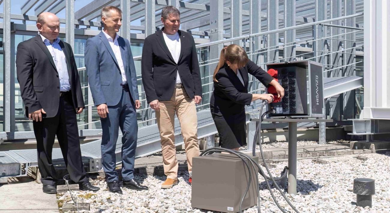Launch of FRIDA – Dr. Tomaž Boh, Directorate for Science and Innovation, Ministry of Higher Education, Science and Innovation (MIZM); Prof. Dr. Gregor Dolinar, Vice-Rector of the University of Ljubljana; Mr. Valter Leban, President of the Management Board