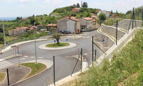 Construction of a roundabout in Gonjače and reconstruction of the road