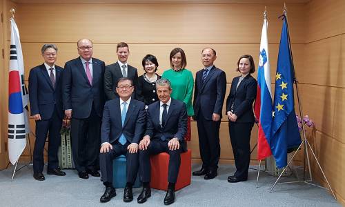 Odprtje slovenskega konzulata v Južni Koreji in imenovanje novega častnega konzula za Slovenijo