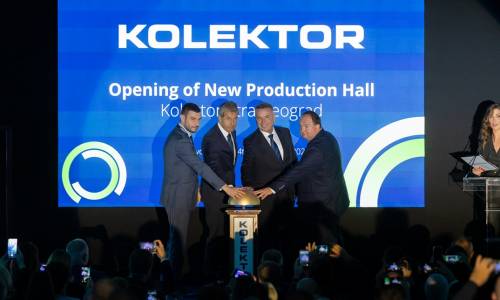 Kolektor Etra Beograd z novo proizvodno halo uresničuje ambiciozne razvojne načrte