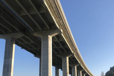 Completed restoration of a nearly half a century old viaduct