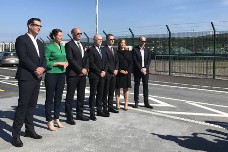 After 60 years two entrances for trucks into the Port of Koper