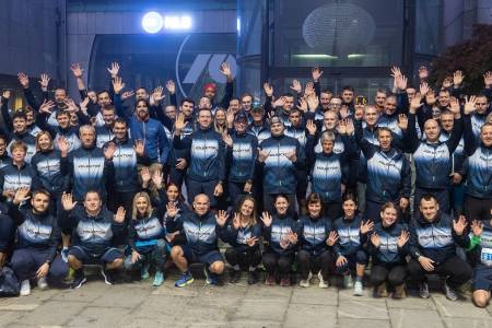 260-članska Kolektorjeva ekipa na Ljubljanskem maratonu
